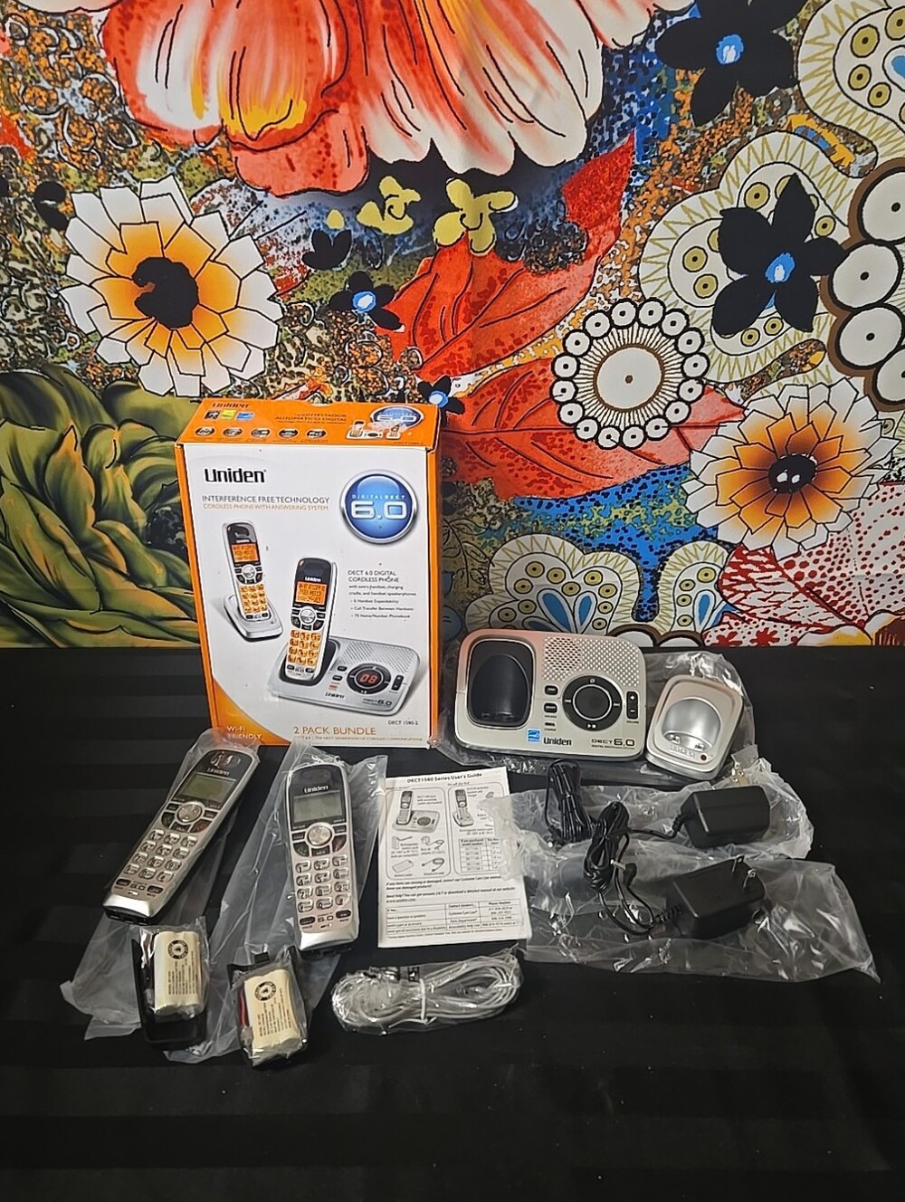 Uniden DigitalDect 6.0 Bundle 2 Pack Cordless Phones With Answering System